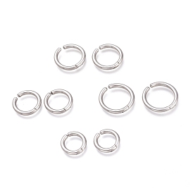 201 Stainless Steel Clip-on Earrings, Hypoallergenic Earrings, Ring