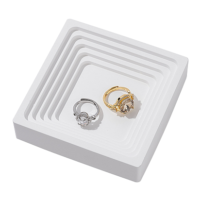 Ювелирная тарелка из левкаса, лоток для хранения, органайзер для косметических украшений