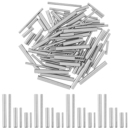 300шт 6 стиль 304 бусины из нержавеющей стали