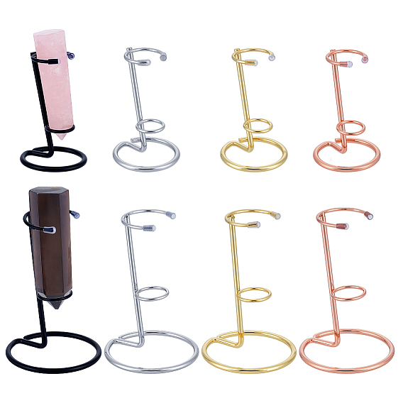 8 шт. 8 стили железные хрустальные подставки для скипетров, держатели хрустальных шаров