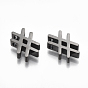 304 Stainless Steel Pendants, Mark #