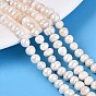 Natural Cultured Freshwater Pearl Beads Strands, Potato