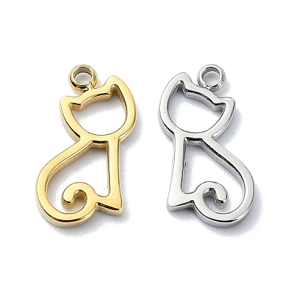 304 прелести нержавеющей стали, лазерная резка, кошачье очарование