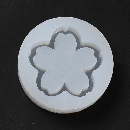 DIY Quicksand Silicone Molds, Resin Casting Molds, for UV Resin, Epoxy Resin Craft Making, Sakura