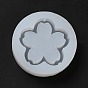 DIY Quicksand Silicone Molds, Resin Casting Molds, for UV Resin, Epoxy Resin Craft Making, Sakura