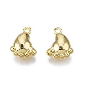 Brass Charms, Nickel Free, Foot