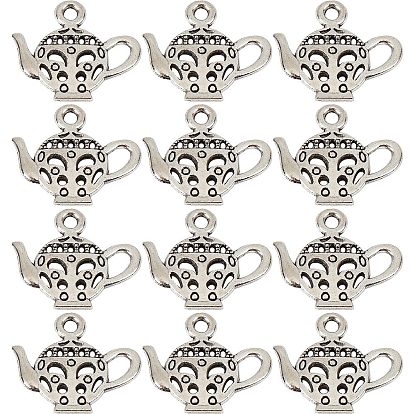 80 шт. Чайник тибетский стиль цинковый сплав подвески