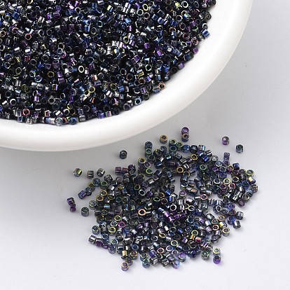 Бусины miyuki delica, цилиндр, японский бисер, 11/0, магия