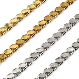 304 цепи из нержавеющей стали с конским ушком, ионное покрытие (ip), несварные, с катушкой