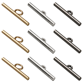 24шт. 3 цвета сплав застежка-рычаг