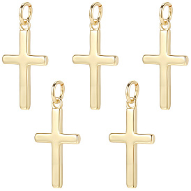 12 латунные подвески шт., с целью перехода в кольце, без кадмия и без свинца, крест прелести