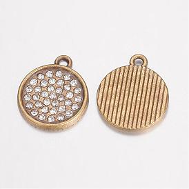 Марка сплава горный хрусталь подвески, плоско-круглые