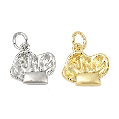 Латунь прелести, поварская шляпа, с целью перехода в кольце, без кадмия и без свинца, стойки покрытие, долговечный