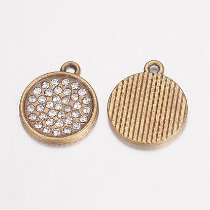 Марка сплава горный хрусталь подвески, плоско-круглые