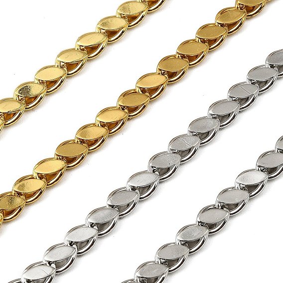 304 цепи из нержавеющей стали с конским ушком, ионное покрытие (ip), несварные, с катушкой