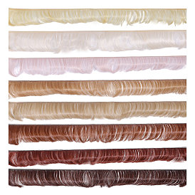 8 шт. 8 стили кукольный парик с короткой челкой из термостойкого волокна, для поделок девушки bjd makings аксессуары