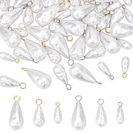 48шт 6 стили подвески из искусственного жемчуга из смолы, слеза