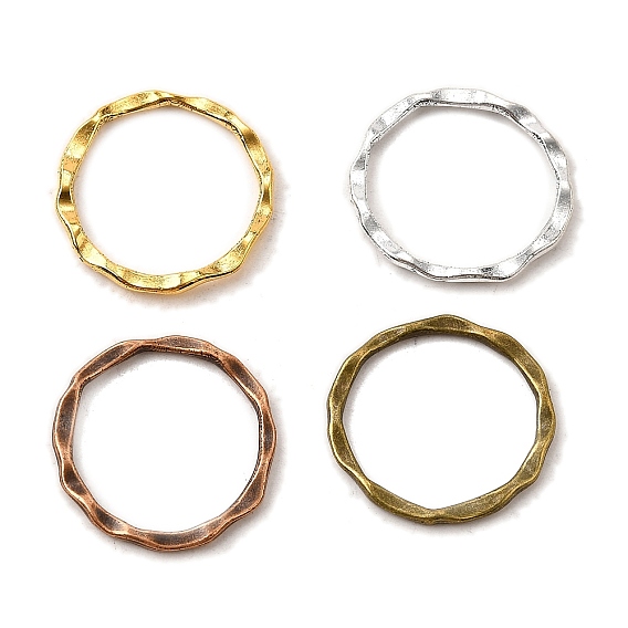 Соединительные колечки тибетского стиля, круг кадров, без свинца и без никеля 