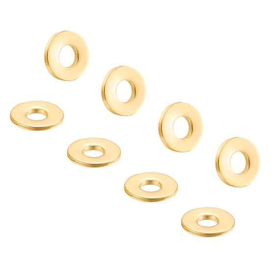 304 из нержавеющей стали разделительные бусины, пончик