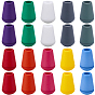 100шт 10 цвета пластиковый съемный колокольчик стопор концы шнура, с запирающейся крышкой, для рюкзаков
