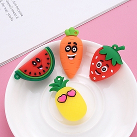 PVC Plastic Imitation Fruits Pendants