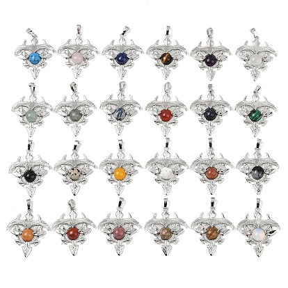 Драгоценный камень треугольник подвески, подвески из латунных камней, платина, стойки покрытие