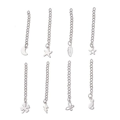 304 конец нержавеющей стали с цепями, с 201 подвесками из нержавеющей стали, разнообразные