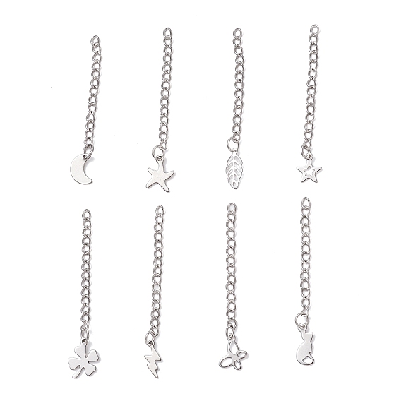 304 конец нержавеющей стали с цепями, с 201 подвесками из нержавеющей стали, разнообразные