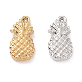 201 Stainless Steel Pendant, Pineapple