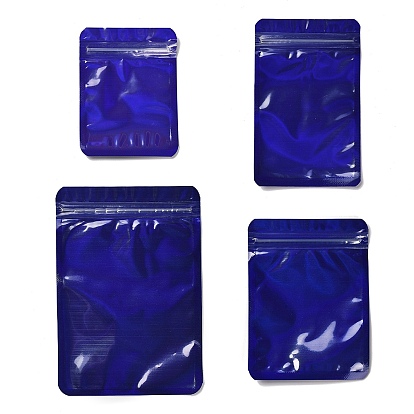 Plastic Packaging Yinyang Zip Lock Bags, Top Self Seal Pouches, Rectangle