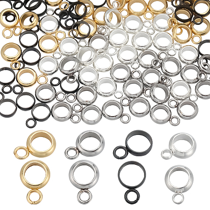 80 шт. 4 стили 304 и 201 дужки из нержавеющей стали, петля под залог, кольцо