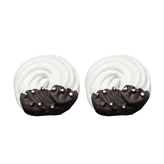 Смола декодировать декодировать кабошоны, имитация еды, пончик