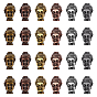 Tibetan Style Alloy Beads, Buddha Head