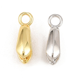 Laiton Ice Pick bélières, crémaillère plaquage, plaqué longue durée, sans plomb et sans cadmium