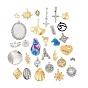 Pendentifs en acier inoxydable, formes mixtes