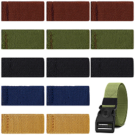 50Pcs Cloth Tactical Wide Strap Loop Keepers, Elastic Webbing Holder, Belt Loop Stays, Band Organizers