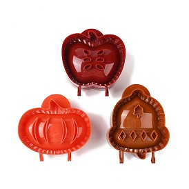 Christmas Theme ABS Plastic Classic Mini Press Apple Pie Molds, Baking Tools