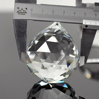 Прозрачные стеклянные подвески k 9, хрустальный шар призмы подвесные подвески, для потолочной люстры, окна, Фэн Шуй, слеза