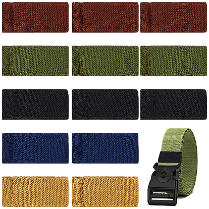 50Pcs Cloth Tactical Wide Strap Loop Keepers, Elastic Webbing Holder, Belt Loop Stays, Band Organizers