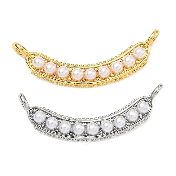 Абс пластмассовые жемчужные подвески, гороховое очарование, с реечной обшивкой латунными выводами, без кадмия и без свинца, долговечный