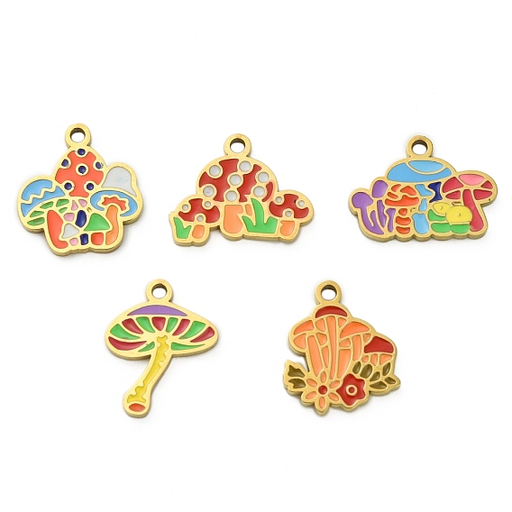 304 прелести нержавеющей стали, гриб, с эмалью, ионное покрытие (ip)