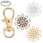 Alloy Swivel Lobster Claw Clasps, Swivel Snap Hook