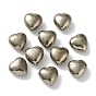 Натуральные пиритовые сердечные пальмовые камни, Подарок для медитации на баланс энергии Рейки
