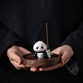 Ceramic Incense Burners, Panda Incense Holders, Home Office Teahouse Zen Buddhist Supplies