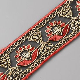 Полиэфирная лента, жаккардовая лента, тирольская лента, плоский, красочный