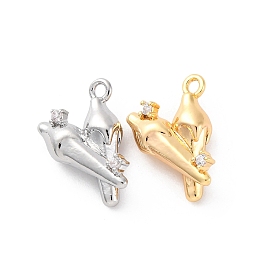 Подвески латунные горный хрусталь, без кадмия, без никеля и без свинца, перец прелести