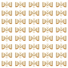 40шт. стойка покрытие латунный соединитель подвески, долговечный, без кадмия и без свинца, бантом ссылки