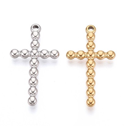 304 религиозные кресты из нержавеющей стали, ионное покрытие (ip)