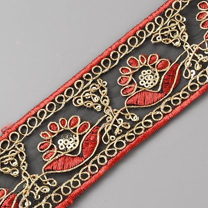 Полиэфирная лента, жаккардовая лента, тирольская лента, плоский, красочный