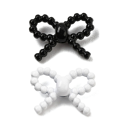 Des perles d'émail en alliage, bowknot
